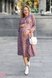 Платья на каждый день Платье для беременных и кормящих мам Katolina, розовато-коричневый в горошек, Юла мама Фото №1