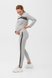 Штани Спортивний штани для вагітних і годуючих мам, сірі з темними лампасами, Dianora Фото №2