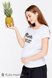 Футболки для вагітних Трикотажная футболка для беременных LILLIT MOM, светло-серый меланж, ТМ Юла мама Фото №2