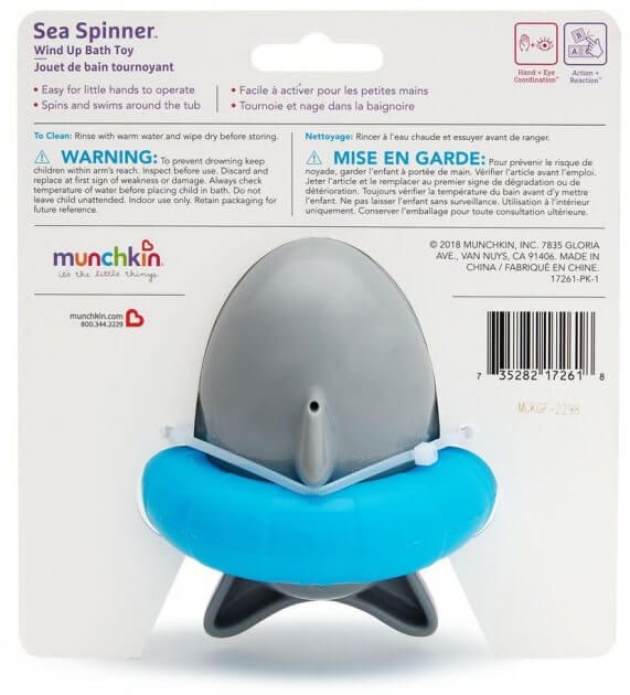 Іграшки в ванну Іграшка для ванни Sea Spinner, Munchkin