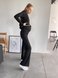 Спортивні костюми Костюм утеплений Charlie для вагітних та годуючих, чорний, Dizhimama Фото №3