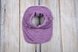 Шапки демисезонные Шапочка с манишкой Ангора, фиолет, MagBaby Фото №4
