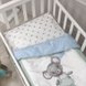 Постелька Сменный комплект детского постельного белья Mouse, стандарт, 3 элемента, мята, Маленькая Соня Фото №3