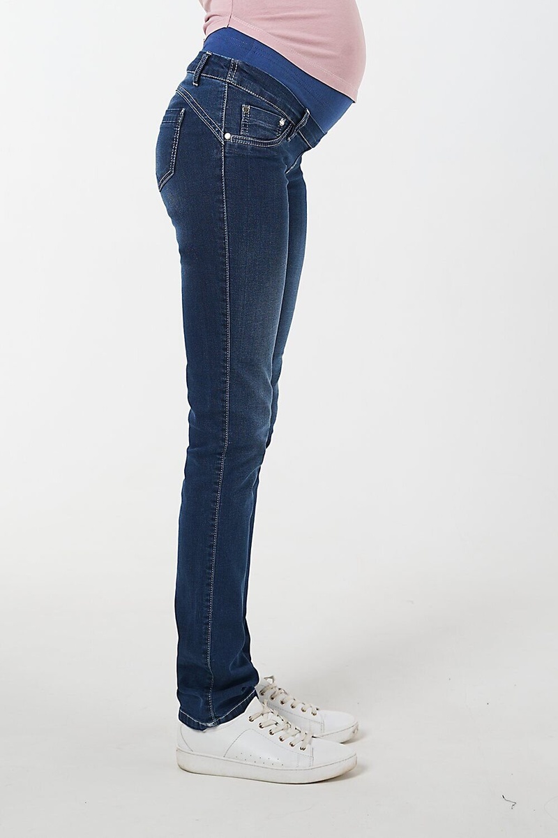 Джинсы Брюки джинсовые для беременных, синий варка 3 10008737-11, To be
