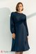 Нарядные платья Платье нарядное для беременных и кормящих мам VICKY, темно-синее, Юла мама Фото №4