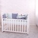 Постільна білизна Комплект Baby Design Premium №38 Дино_2 синий, стандарт/овал, 7 элементов, Маленькая Соня Фото №3
