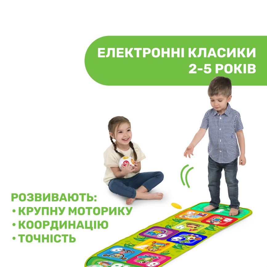 Развивающие коврики Игровой коврик Chicco "Jump & Fit"