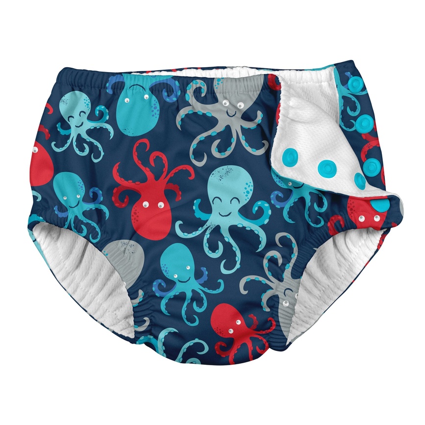 Трусики з підгузником для плавання Navy Octopus, I Play