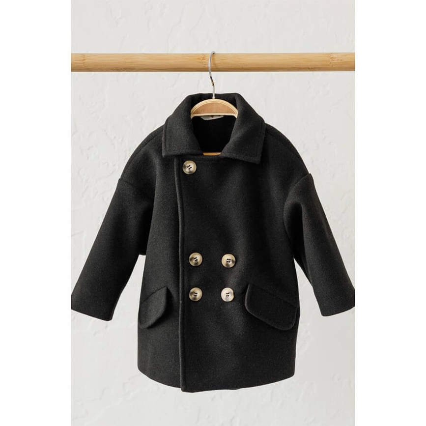 Куртки і пальта Пальто кашемірове Gwen, чорне, MagBaby