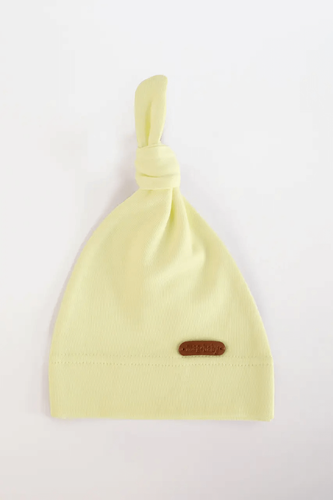 Чепчики, шапочки для новорождённых Шапочка-колпачок Merely, лимонный, MagBaby