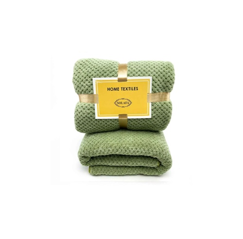 Рушники Комплект рушників (бамбук) зелений, 2 шт, Home Textiles