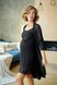 Ночнушки для годування Сорочка для вагітних 200521, чорна, DISMA Фото №2