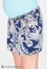 Шорти, капрі Свободные шорты для беременных ODEYA, синий с принтом, ТМ Юла мама Фото №3