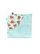 Рушники Рушник дитячий бавовняний з капюшоном Кавун, 80х80 см, м'ятний, Мамин дом Фото №2