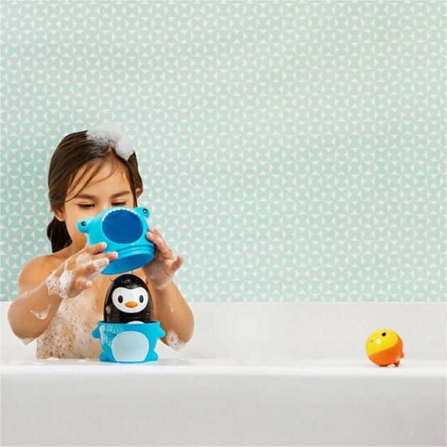Іграшки в ванну Іграшковий набір для ванни Акула і друзі, Munchkin