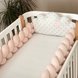 Постелька Комплект постельного белья, дизайн "Звездочки" розового цвета, ТМ Baby Chic Фото №4