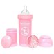 Бутылочки Антиколиковая бутылочка светло-розовая 2+ мес., 260 мл, (78255), Twistshake Фото №1