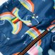 Вітровки дитячі Куртка-вітрівка для дівчинки Rainbow, синя, Malwee Фото №4