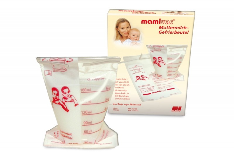 Все для грудного вигодовування Пакеты для замораживания и хранения грудного молока, ТМ Mamivac