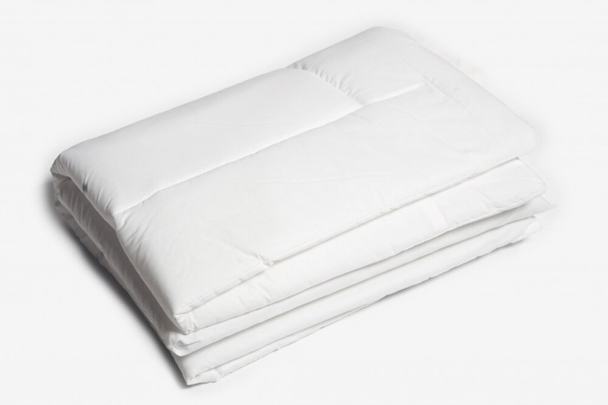 Одеяла и пледы Одеяло и подушка 120х90 силикон, белый, Twins