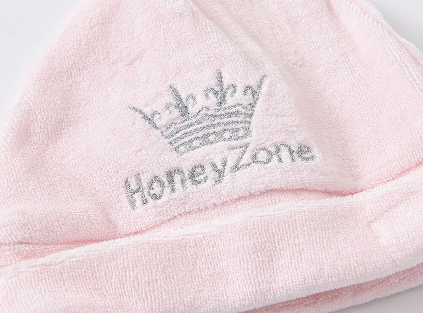 Чоловічки натільні Комплект для дівчинки велюровий 3в1 Honey zone, рожевий, Berni