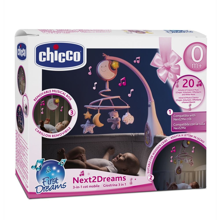 Іграшки на ліжечко, коляску, автокрісло Іграшка на ліжко Chicco "Next2Dreams"