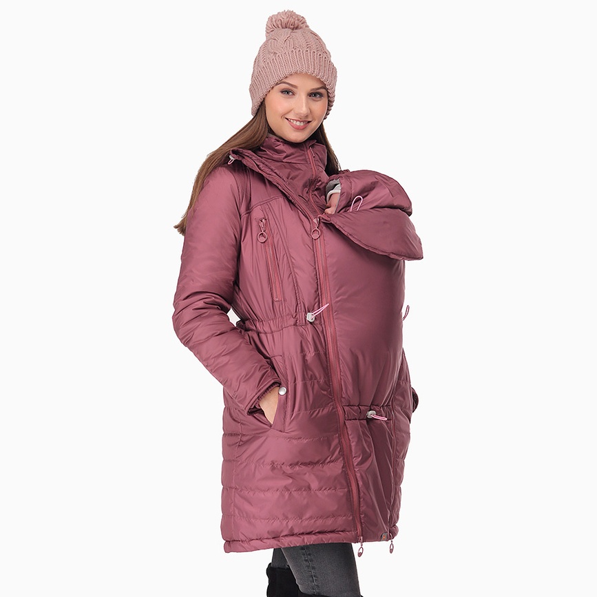 Зимняя куртка 3 в 1 для беременных и слингоношения Роуз, Love & Carry