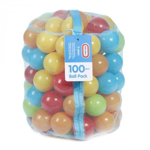 Шарики разноцветные для сухого бассейна, 100 шт., Little Tikes