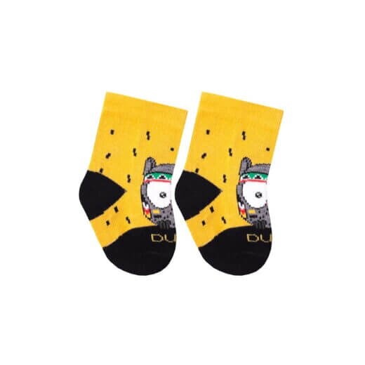 Шкарпетки Шкарпетки дитячі демісезонні бавовняні 4052 жовті, Дюна