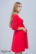 Платья на каждый день Платье для беременных и кормящих GLORIA, красный, Юла мама Фото №4