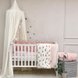 Постелька Комплект постельного белья в кроватку Baby Mix Перо пудра, 6 элементов, Маленькая Соня Фото №1