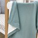 Одеяла и пледы Плед WellSoft Рогожка с утеплителем мятный темный, Маленькая Соня Фото №4