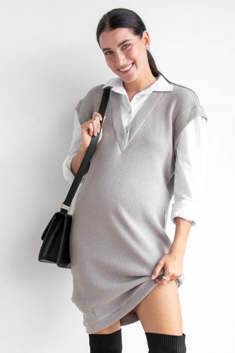 Платье для беременных и кормящих мам 4371142 мокко, To be, Мокко, 42
