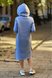 Плаття на кожен день Cукня на флісі для вагітних і годуючих мам, блакитна, Dianora Фото №3