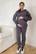 Спортивные костюмы Костюм спортивный для беременных и кормящих мам, графитовый, ТМ Dianora Фото №1