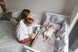 Ліжечка Дитяче ліжко MRIYA з маятником і ящиком біла, Дитячий сон Фото №6