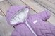Зимние комбинезоны Стеганый зимний комбинезон Зигзаг, фиолетовый, MagBaby Фото №3
