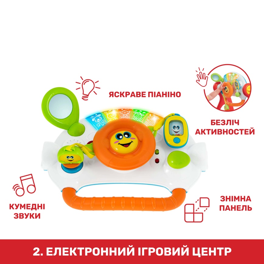 Розвиваючі килимки Ігровий розвиваючий центр 4 в 1 Chicco "Grow And Walk"