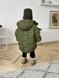 Куртки і пальта Зимова куртка-пуховик Brick, хакі, MagBaby Фото №3