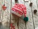Чепчики, шапочки для новорождённых Шапочка Новогодняя Скандинавия, стрейтч-кулир, MagBaby Фото №1
