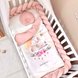 Постелька Комплект постельного белья, дизайн "Зайка", пудрового цвета, ТМ Baby Chic Фото №1