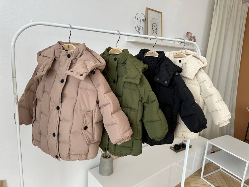 Куртки і пальта Зимова куртка-пуховик Brick, хакі, MagBaby