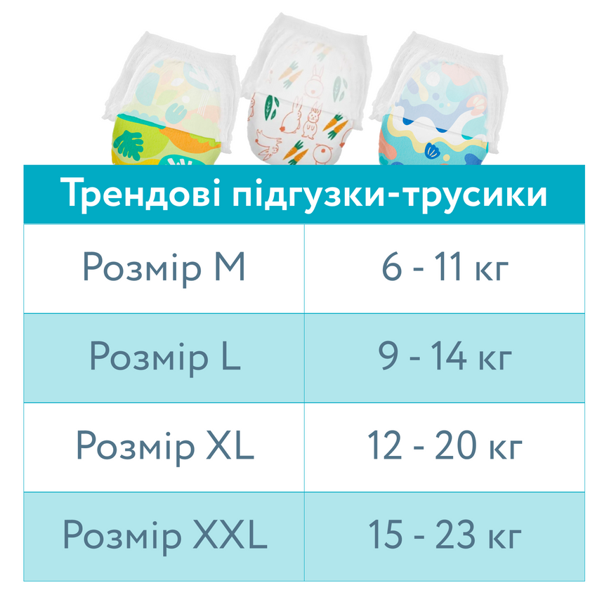 Подгузники Подгузники-трусики Offspring Forestia, размер L, 9-14 кг, 36 шт., Offspring