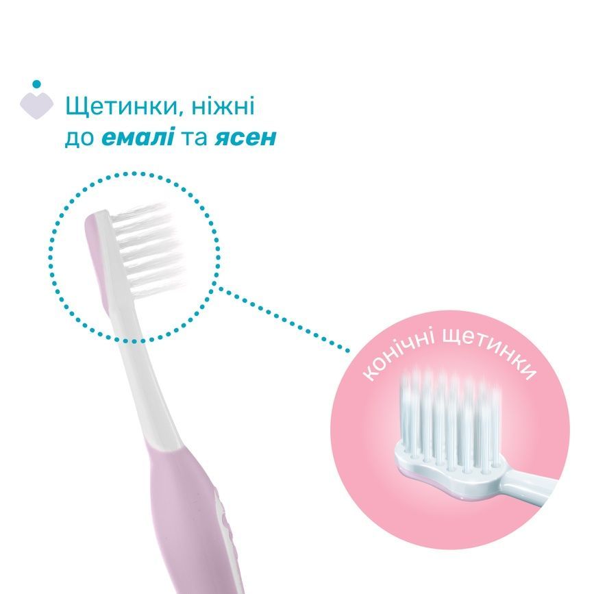 Дорожній набір Chicco: зубна щітка та зубна паста, 6-24 міс., Рожевий