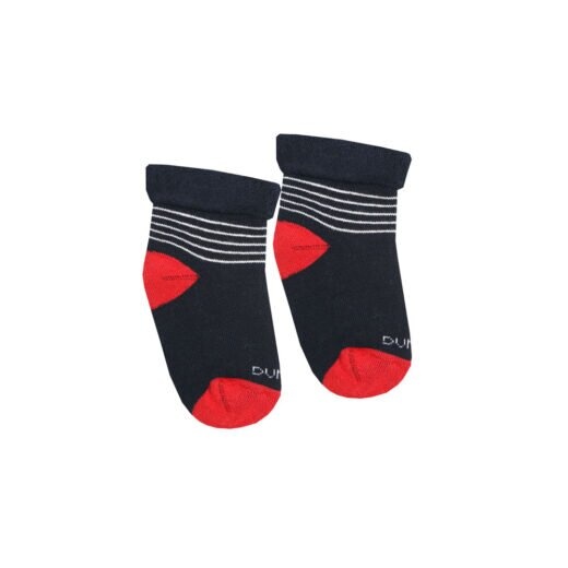 Шкарпетки Шкарпетки для немовлят зимові бавовняні з відворотом 4009 темно-сині, Дюна