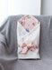 Летние конверты Конверт-плед для новорожденных летний Belle Цветы, белый, MagBaby Фото №1