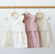 Дитячі плаття Лляна сукня "Wheat", молочний, MagBaby Фото №4