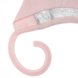 Чепчики, шапочки для новорождённых Шапочка для новорожденной девочки, серо-розовый, ТМ Фламинго Фото №3