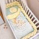 Постелька Комплект постельного белья, дизайн "Львенок", желтого цвета, ТМ Baby Chic Фото №1