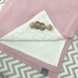 Одеяла и пледы Плед WellSoft Рогожка с утеплителем розовый, Маленькая Соня Фото №5